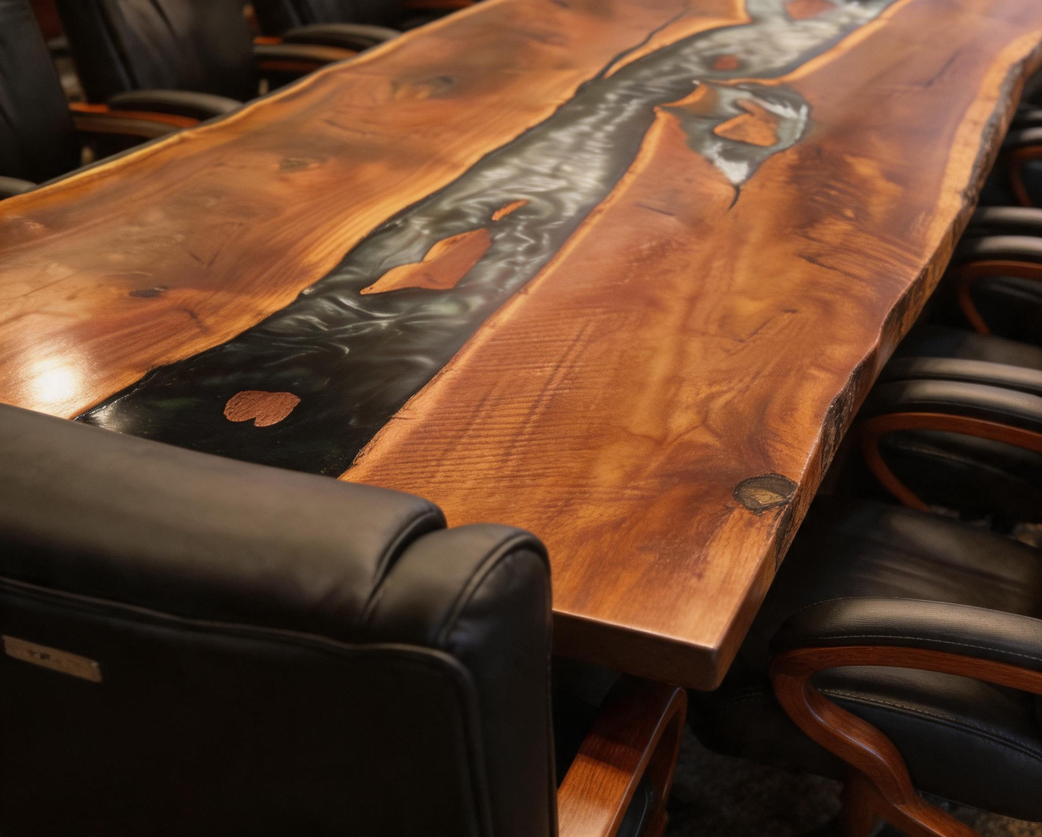 Customizable Conference / Boardroom Epoxy Table
