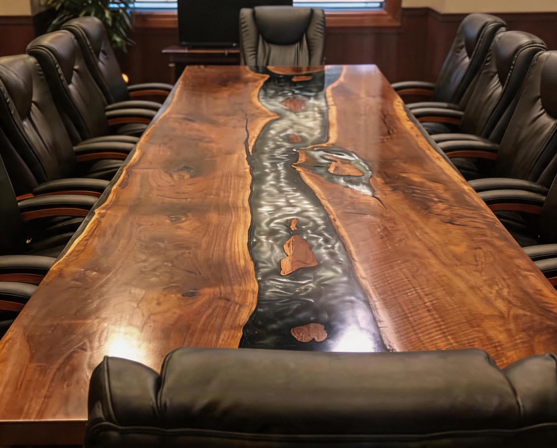 Customizable Conference / Boardroom Epoxy Table