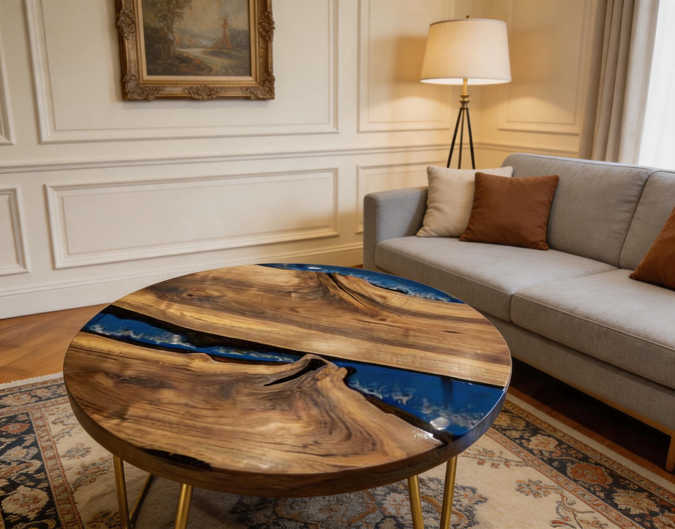 Custom Epoxy Resin Table