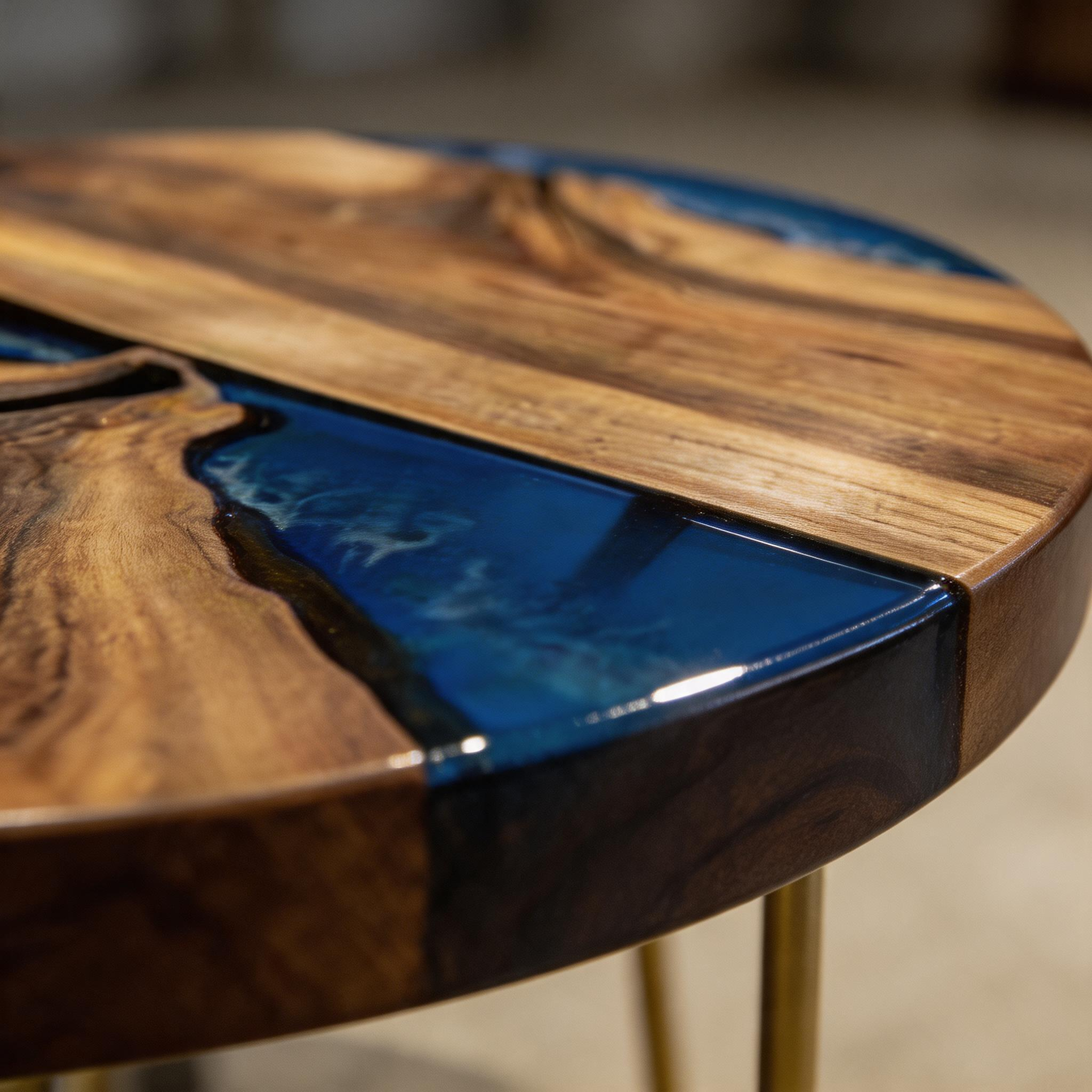 Custom Epoxy Resin Table